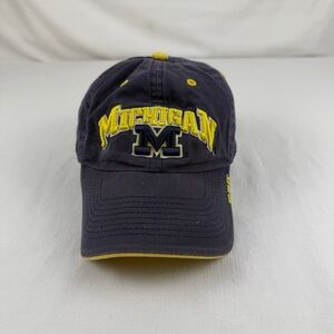 Michigan Wolverines‎ Adjustable Baseball Cap Blue Yellow